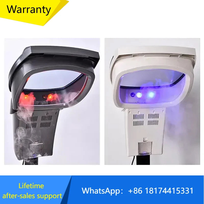 CE Professional Ultrasonic Micro Mist Plaukų Garintuvas Ozonas LED
