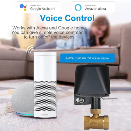 Tuya Smart Water Valve &ndash; Wireless Control With Alexa