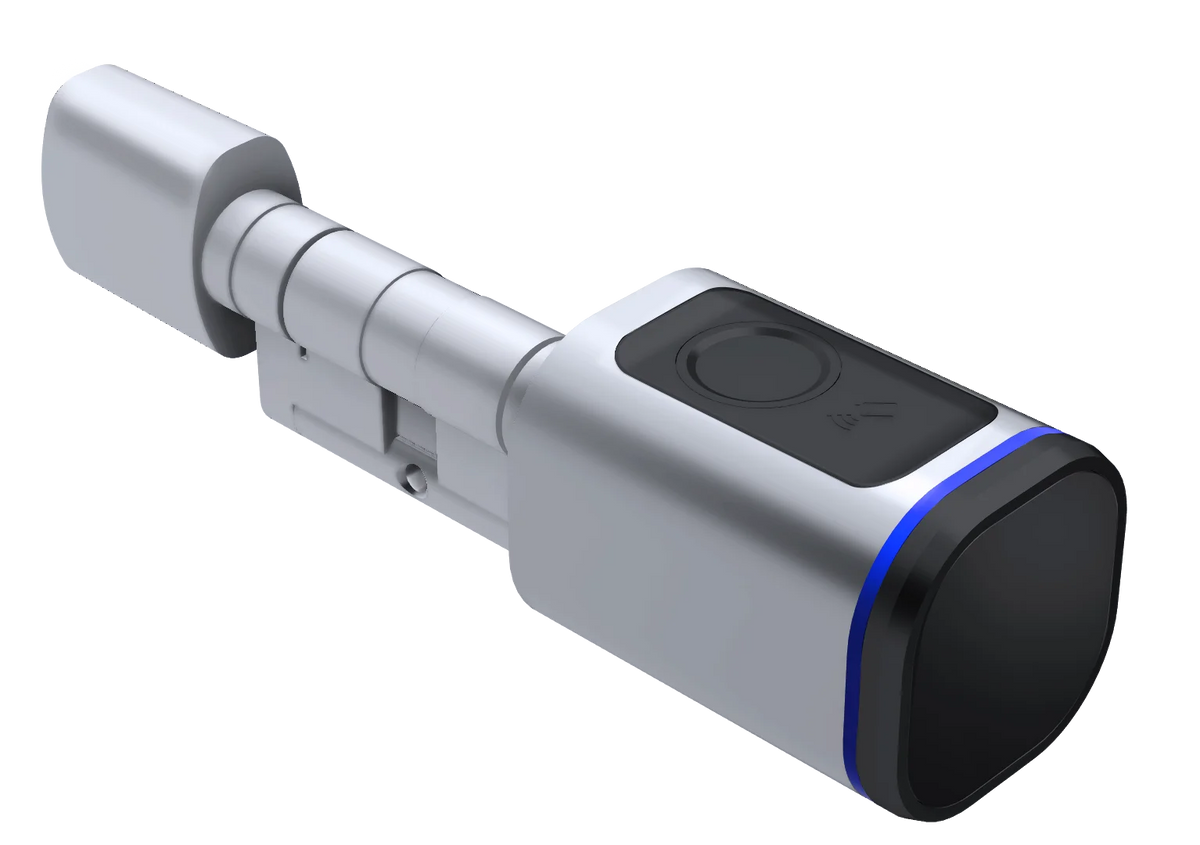 Bluetooth Fingerprint Smart Door Lock with Tuya App Compatibility, IC Card, and Key Unlock &ndash; Advanced Home Security System by iAooGee