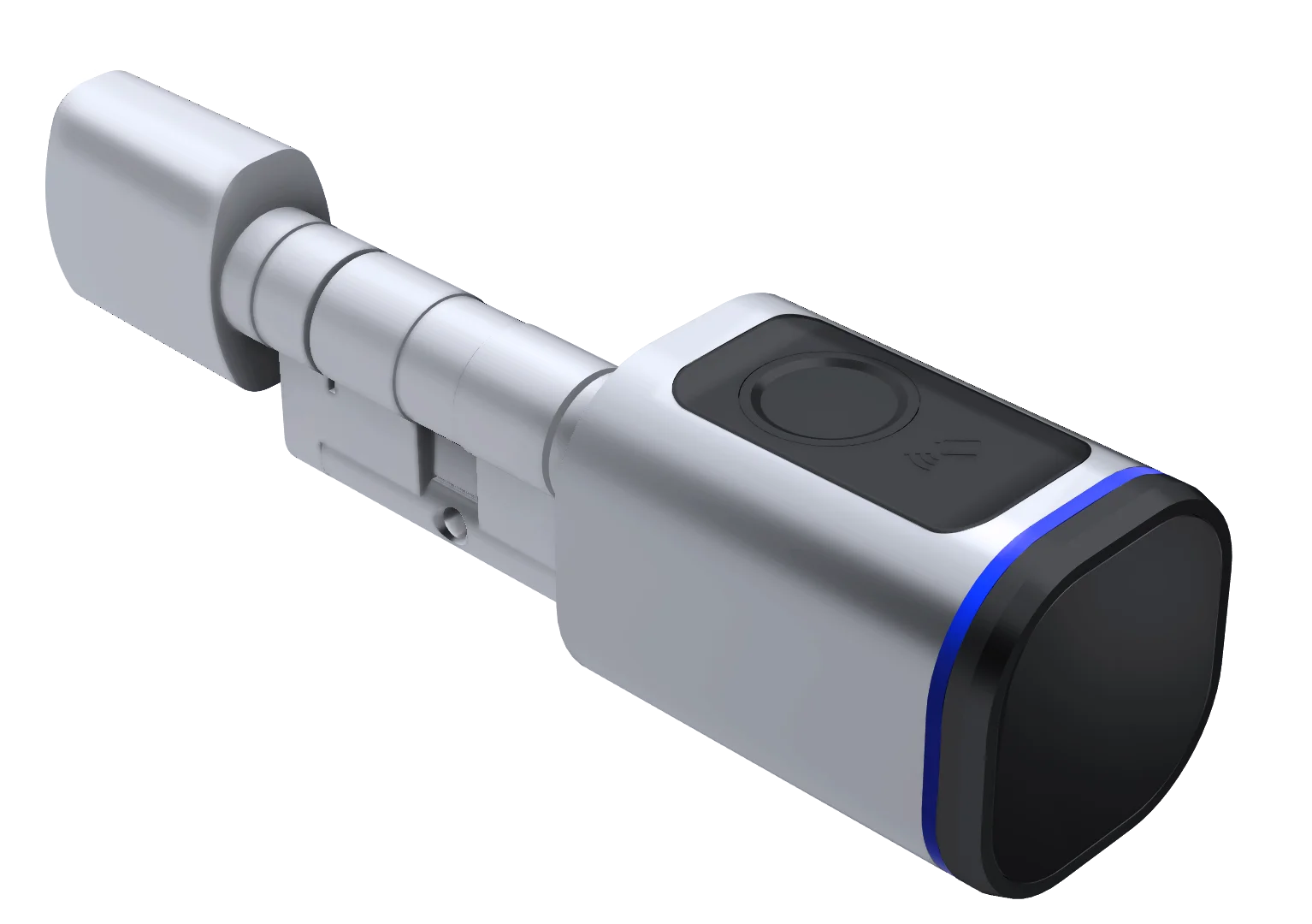 Bluetooth Fingerprint Smart Door Lock with Tuya App Compatibility, IC Card, and Key Unlock &ndash; Advanced Home Security System by iAooGee