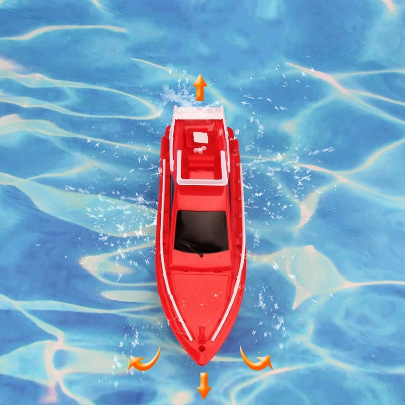 NoEnName_Null Speed RC Boat - Remote Control Electric Toy for Thrilling Water Adventures