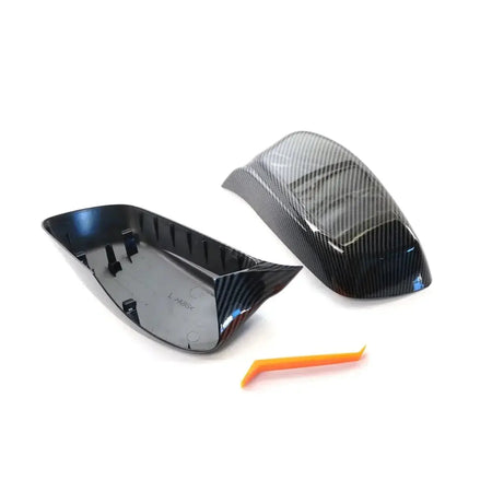 2PCS Car Rearview Side Mirror Cover Caps For BMW E60 E61 E63 E64 2003 2004 2005 2006 2007 2008 M Style Replacement Side Mirror by InterCyprus Trading Ltd