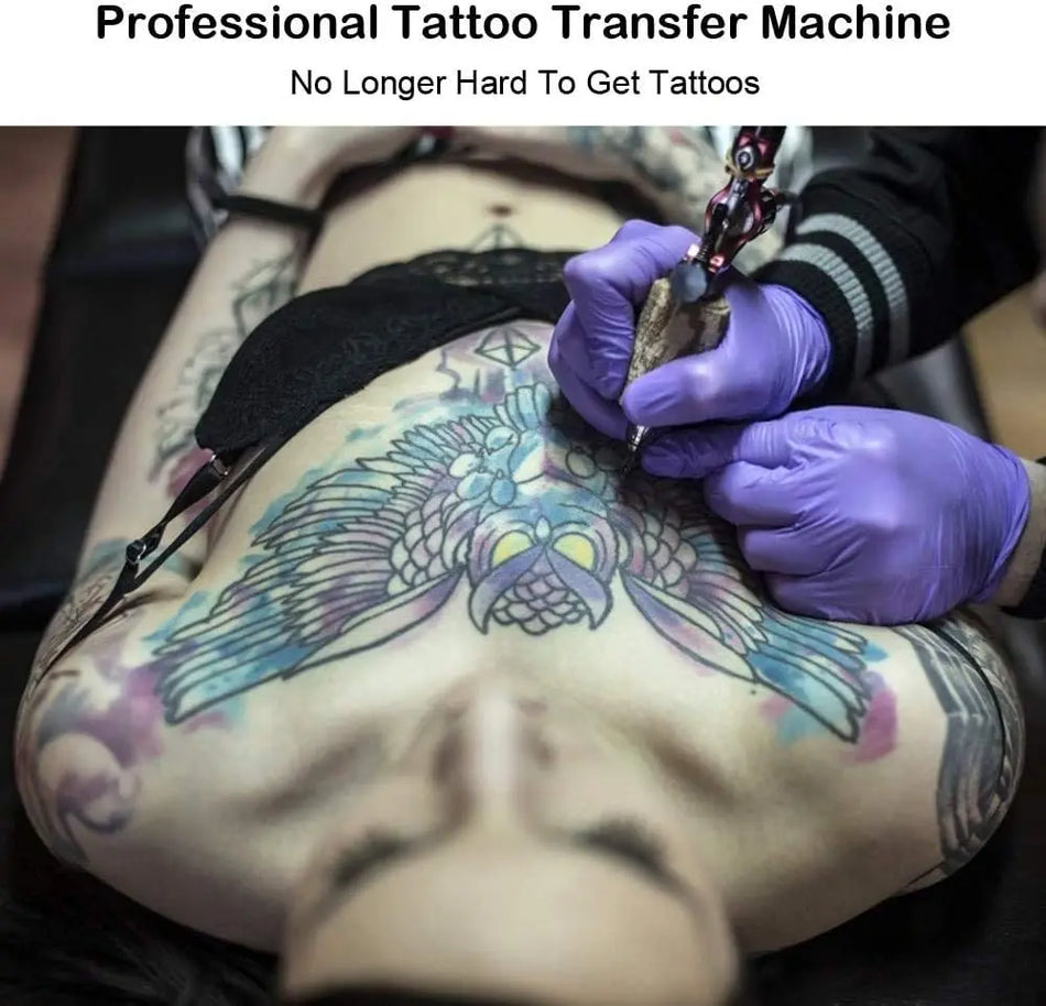 Impresora de Transferencia de Tatuajes Térmica con 10 Papeles