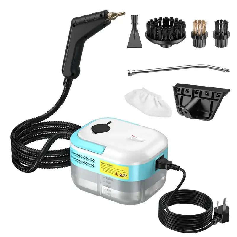 High Pressure Steam Cleaner And Steam Mop For Home And Car Blue / 110 V