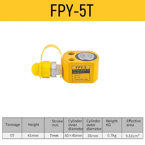 Ultra-Thin Portable Hydraulic Jack Split Booster &ndash; Slim High Capacity 30 Ton Lifting 5T