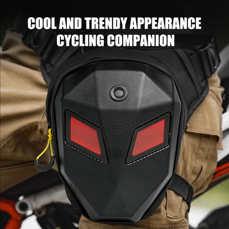 Crimson Eyes LED Riding Leg Bag &ndash; Multifunctional Waterproof Design