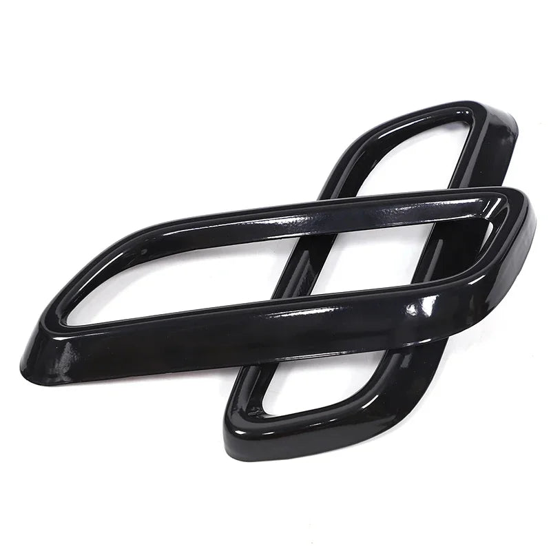 Lesklý černý nerezový rámový nálepka Cadillac CT4 CT5