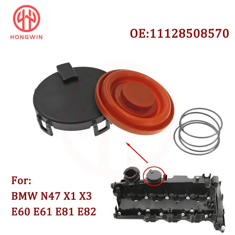 PCV Valve Cover Repair Kit With Membrane For BMW N47 N47S X1 X3 E60 E61 E81 E82