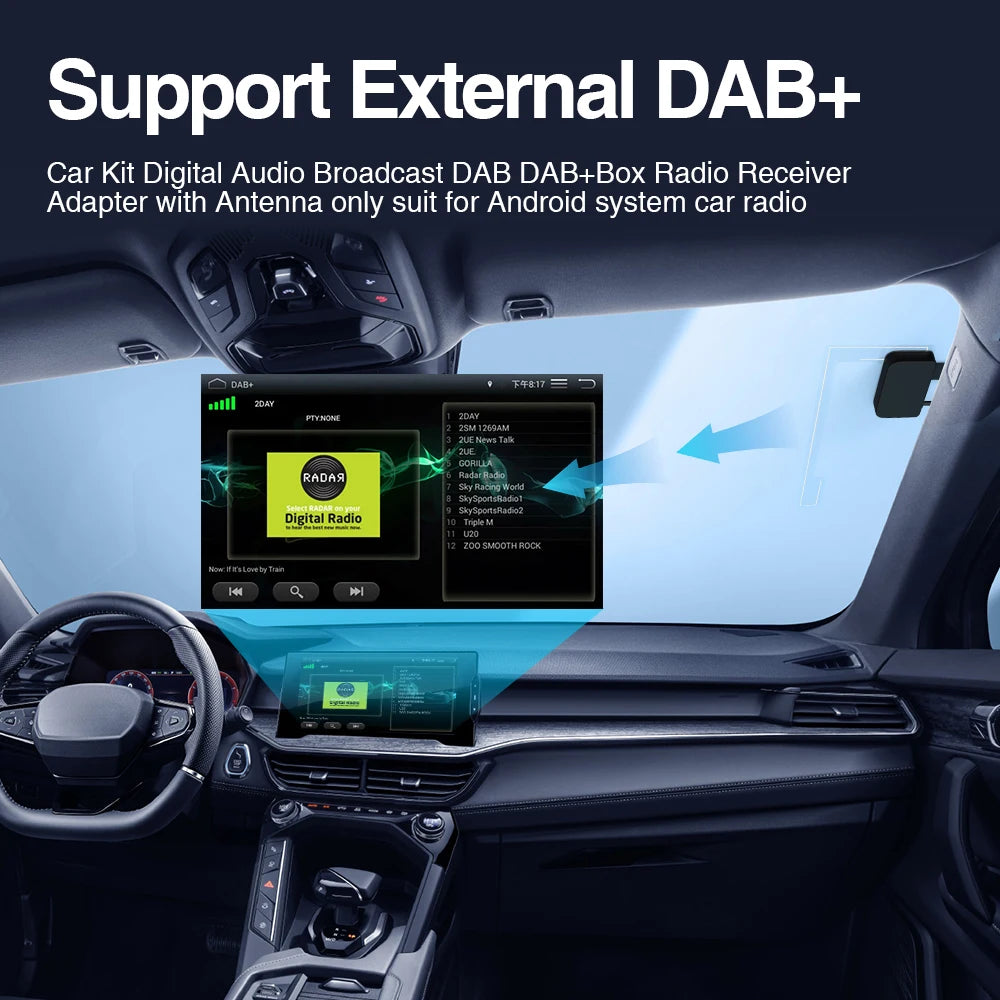 DAB &ndash; DAB+ Receiver Adapter For Android Car Radio Stereo