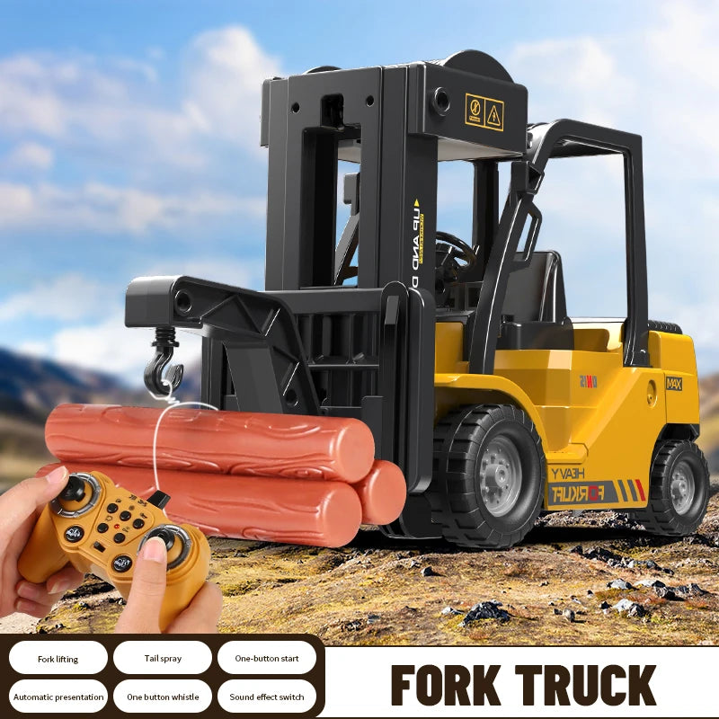 Conusea RC Auto Heftruck Kraan, Afstandsbediening Vrachtwagen Met Hefbare Arm