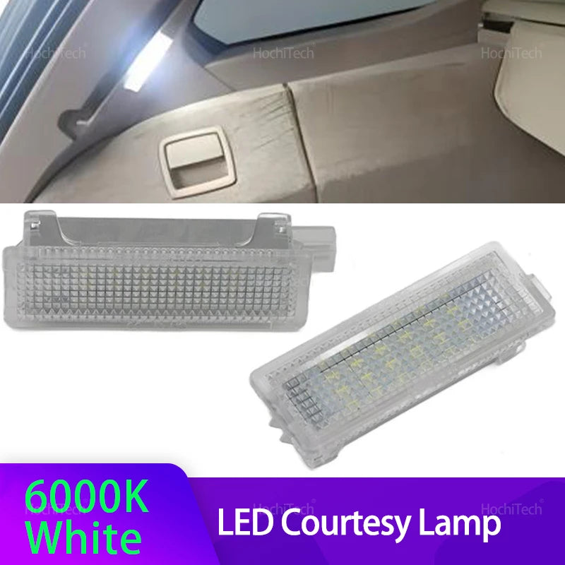 LED-tervehdysovet valot 2 kpl valkoisena BMW E60 E63 E81 E87 E70 E90 E92 E65 E85 M3 Mini Z4
