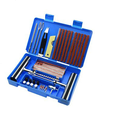 New Car Tire Repair Tool Kit &ndash; Quick Puncture Fix For Cars 57PCS
