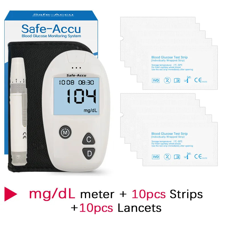 Accu Blood Glucose Meter &ndash; Accurate Blood Sugar Monitoring mg-Meter 10Test / CHINA