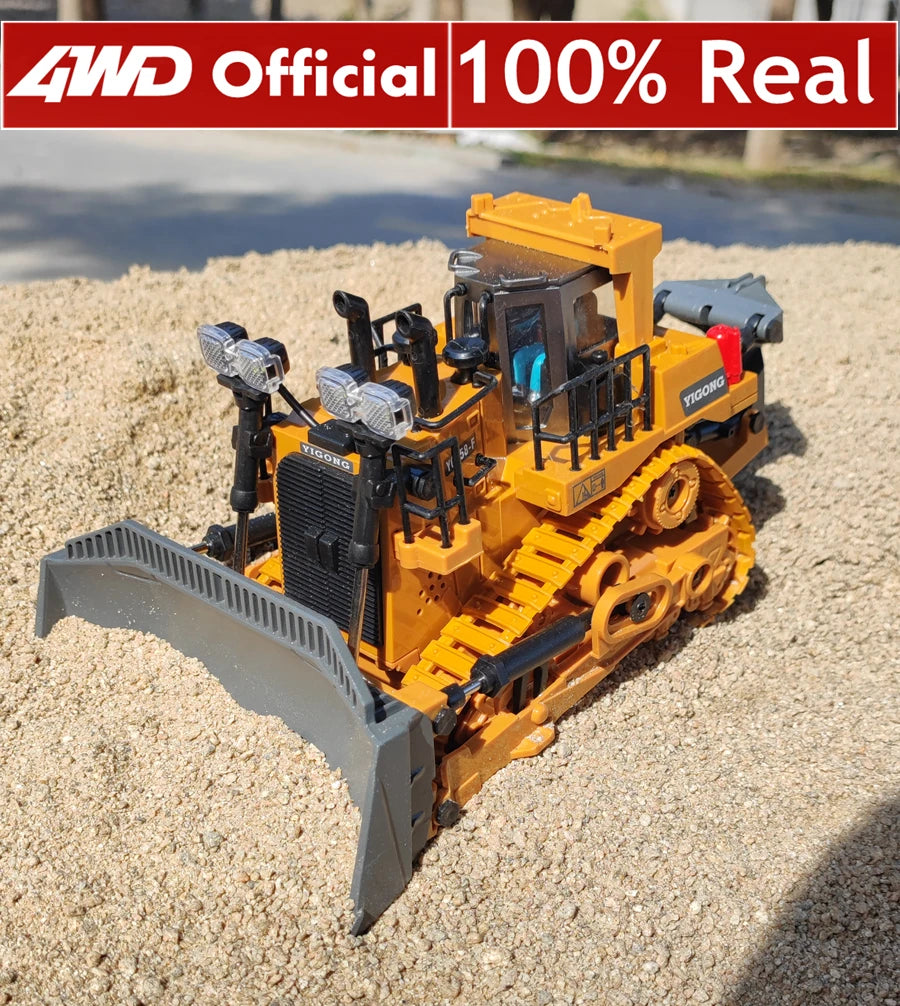 4WD Remote Control Excavator &amp; Dump Truck &ndash; 3-in-1 Construction Vehicle Toy