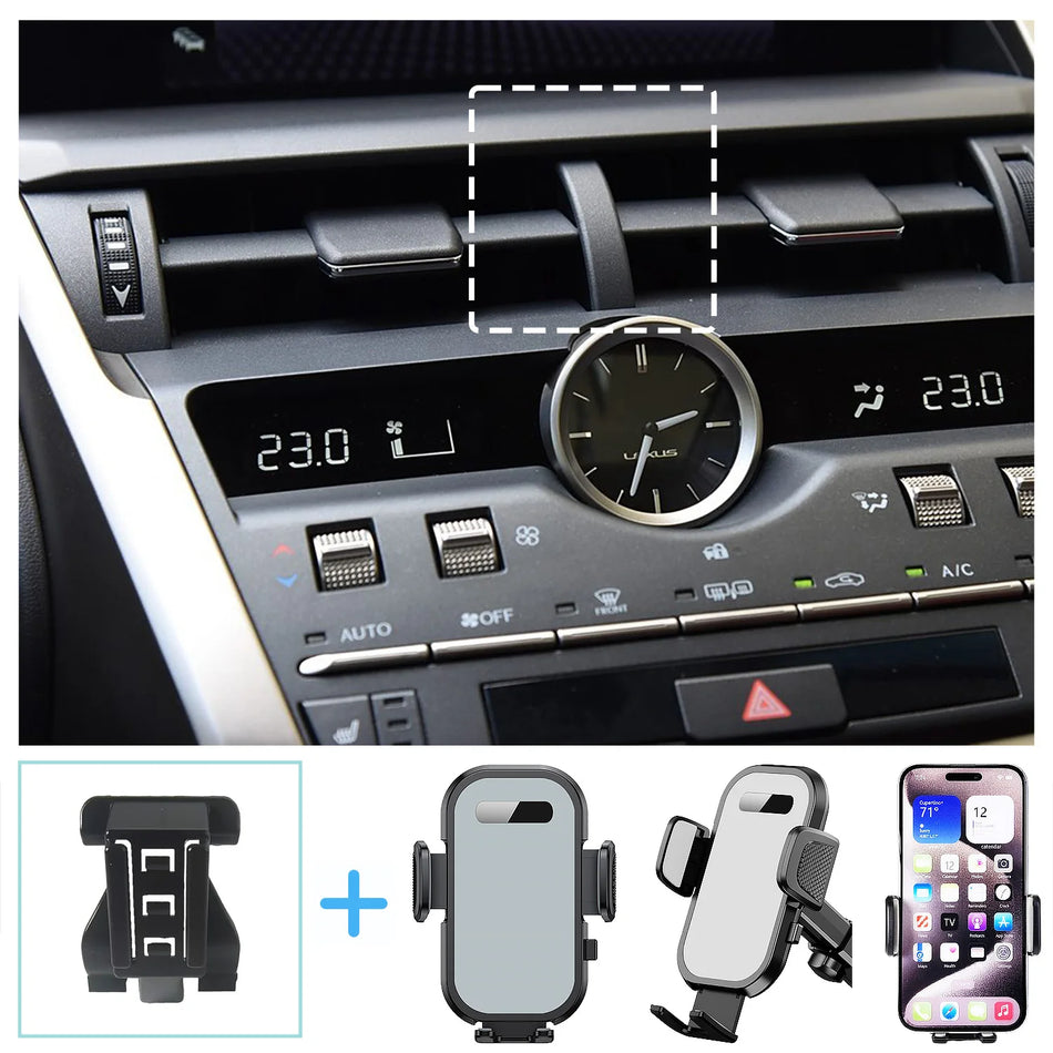 Lexus NX Trådlös Laddning Bil Telefonhållare Gravitation Ställ