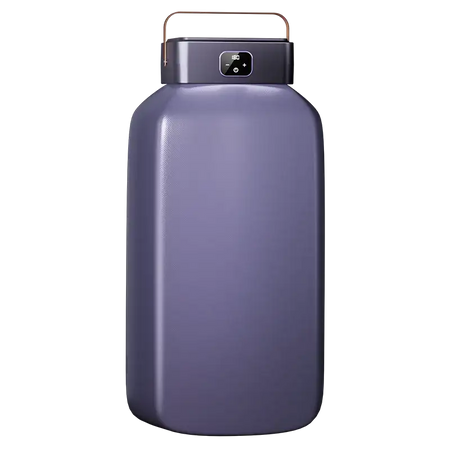 Portable UV Sterilizing Travel Foldable Clothes Dryer Timer PURPLE / US