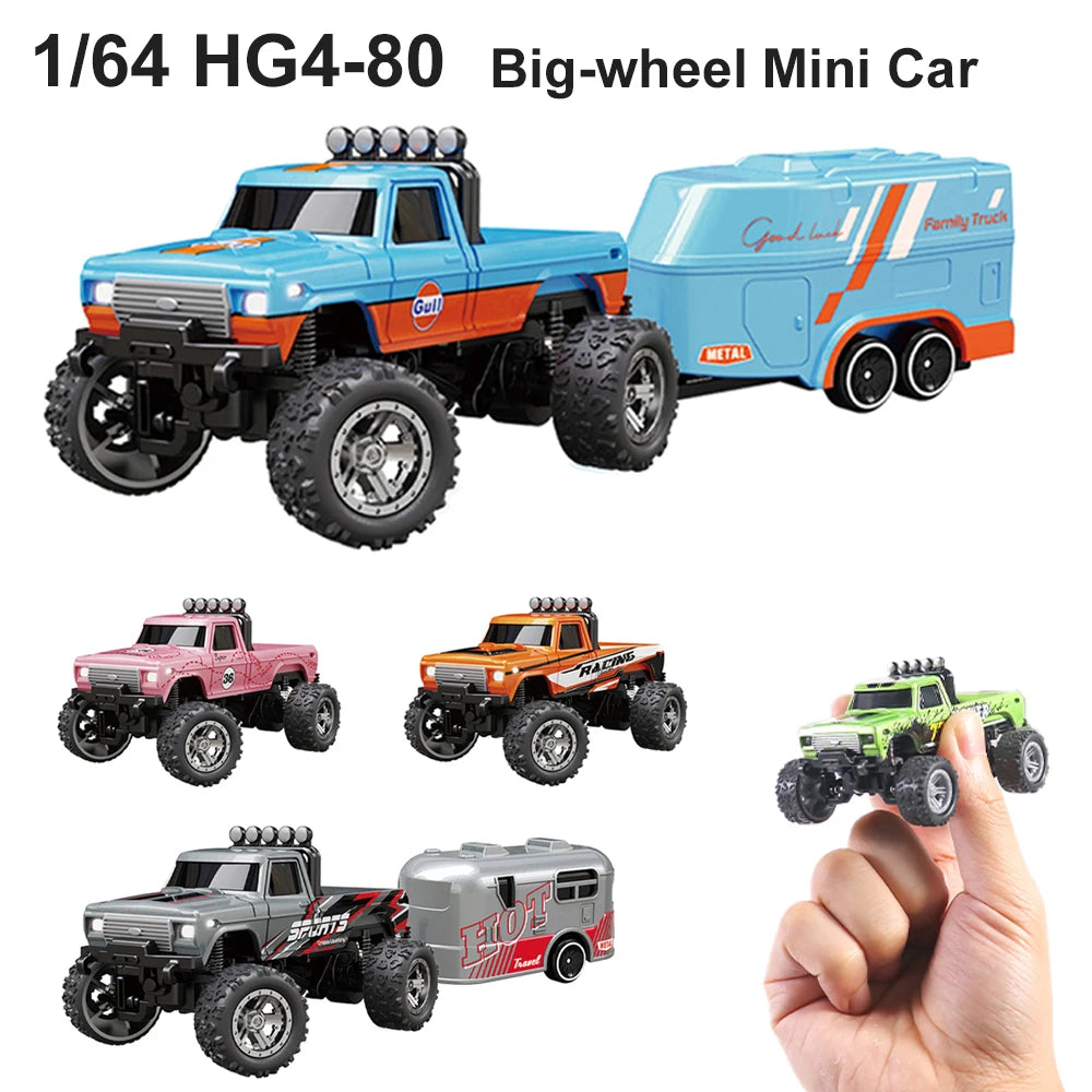 1/64 RC Car 2.4G Remote &ndash; Alloy Off Road Climber LED
