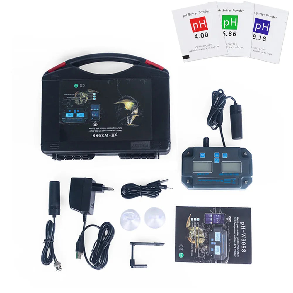 Juanjuan PH-W3988 Water Quality Tester &ndash; WiFi App Control