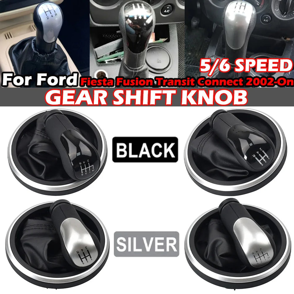 Páka prevodovky s ABS PU kožou pre Ford Fiesta MK6 Fusion Transit