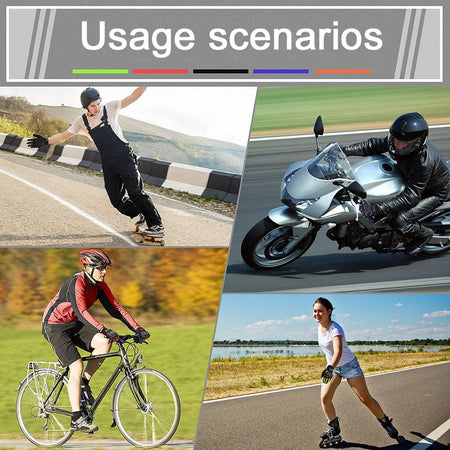 Waterproof Full Finger Motorcycle Gloves with Touchscreen and Joint Protection