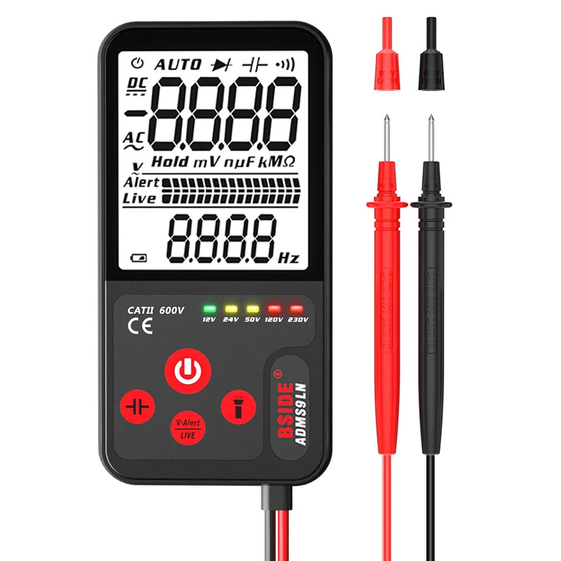 BSIDE ADMS9LN Voltage Tester &ndash; 3.5 Inch Large LCD Display ADMS9LN / CHINA