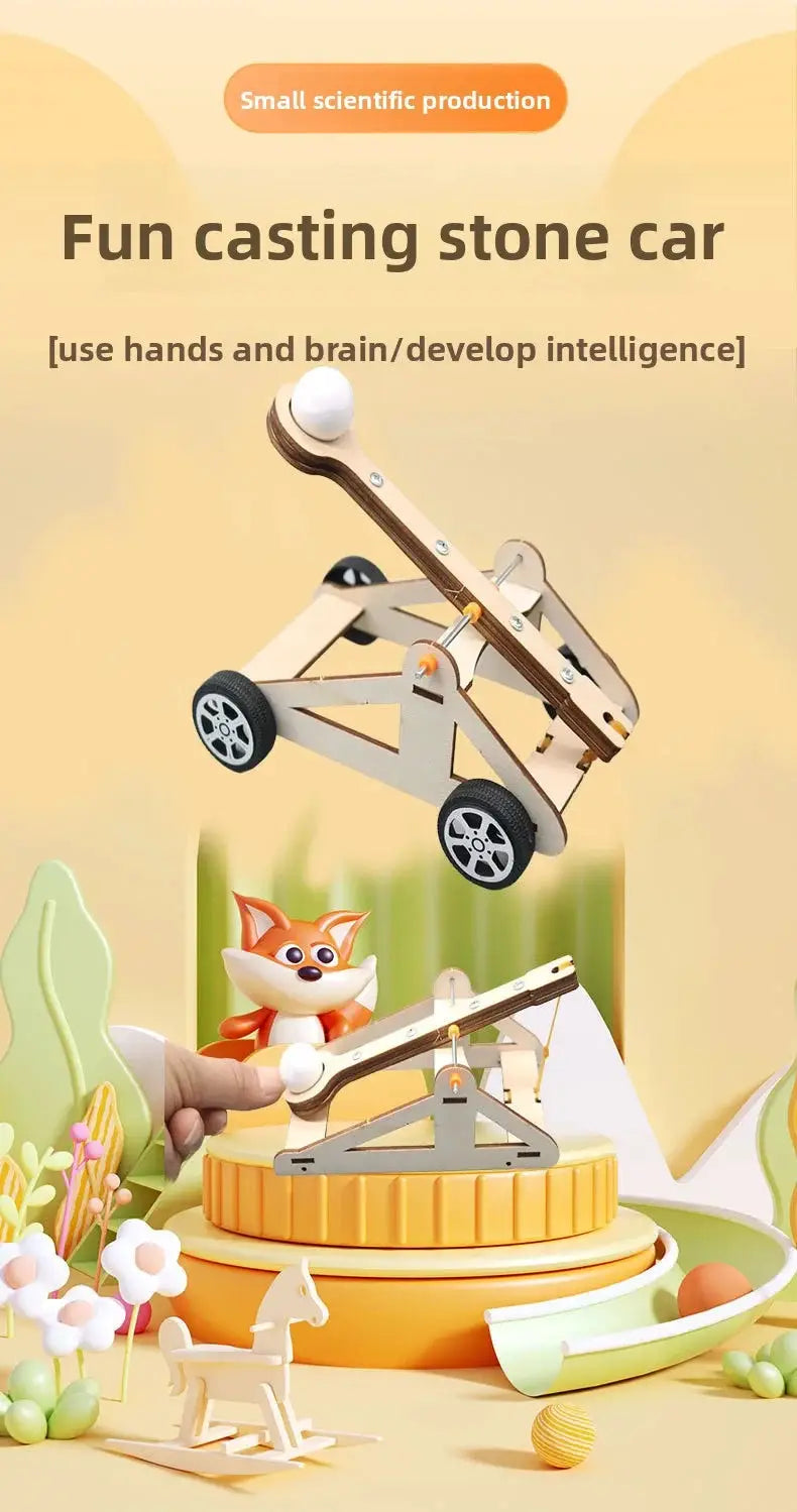 DIY Catapult Toy DIY Science Experiment Kit & Education Model Toy Physics Science Toys For Children Gift Toy Project by InterCyprus Trading Ltd