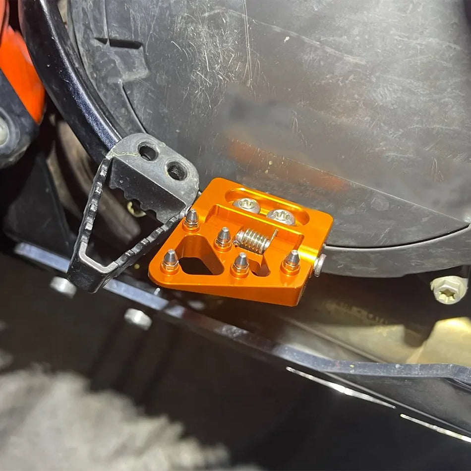 KTM 390 Adventure, 790 Adventure, 890 Adventure, 950, 990, 1050, 1090, 1190, 1290 Foldable Rear Brake Pedal Tip Plate