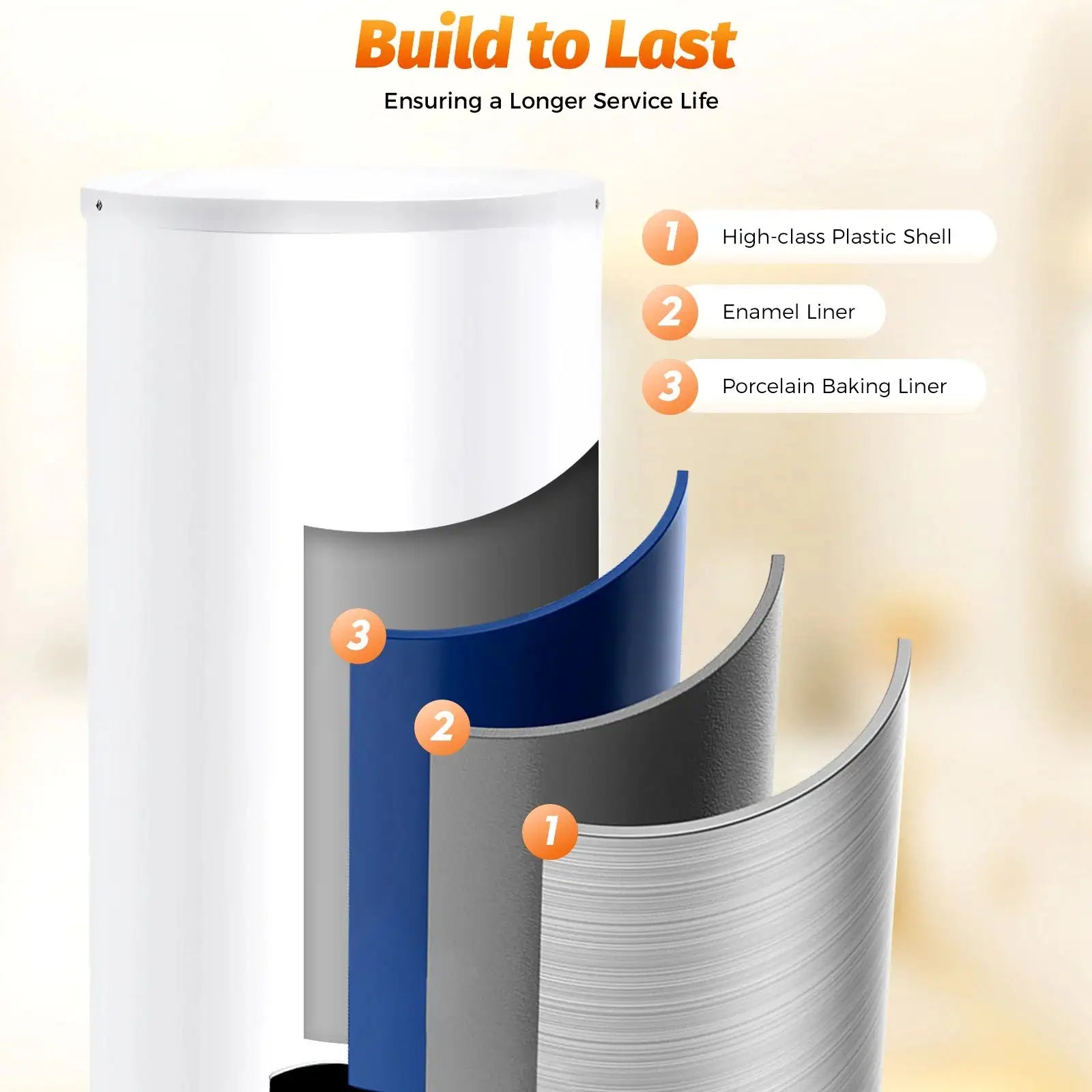 Electric Tank Water Heater 100L &ndash; Temperature 77 To 167 F