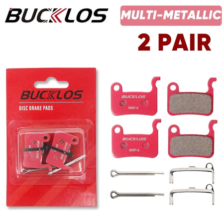 BUCKLOS SHIMANO A01S Brake Pads &ndash; High Performance Multi-Metallic 2Pair