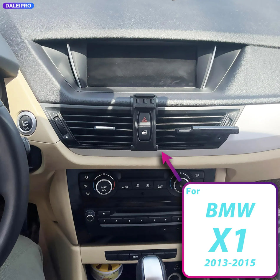 Držák telefonu do vozidla s bezdrátovým nabíjením pro BMW X1 E84 2013 2014 2015