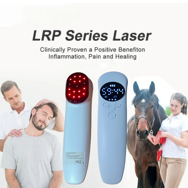 Şarj Edilebilir Sınıf IIB Lazer Cihazı 17 Diyot 808nm 650nm