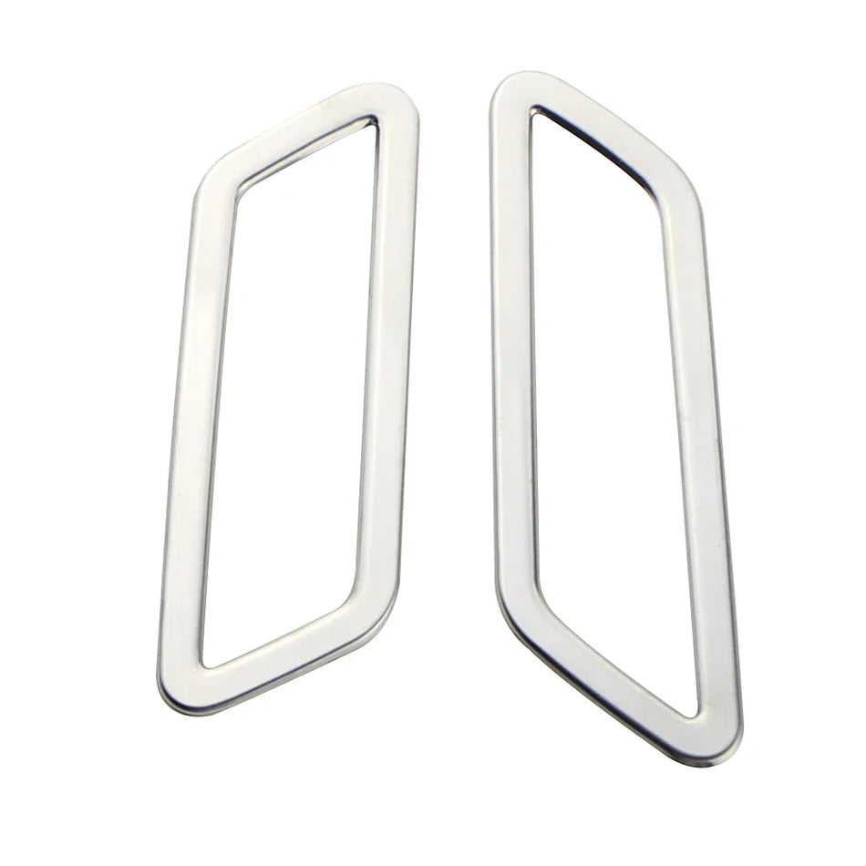 Poklopac okvira zračnog ventila od nehrđajućeg čelika za Volkswagen VW T-Roc 2-dijelni unutarnji akcentni set