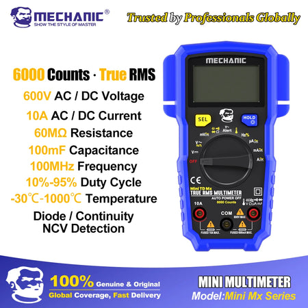 Mechanic Digital Multimeter ACDC Voltage True RMS &ndash; NCV