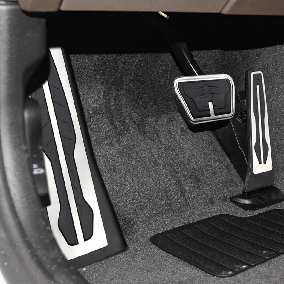 BMW G30 G31 5-serie Pedalset i rostfritt stål för gas, broms, accelerator