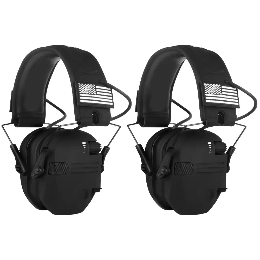 Tactical Electronic Shooting Earmuff &ndash; Noise Reduction 2 PCS 2