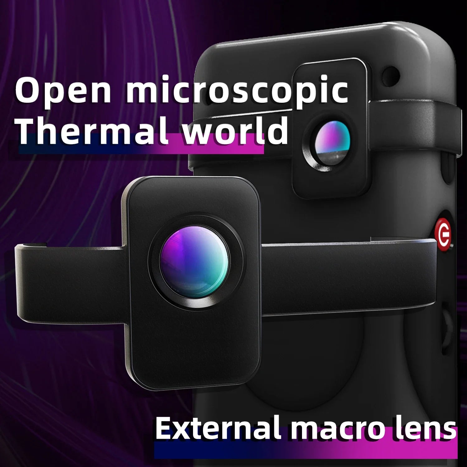 Advanced BSIDE SH7 Digital Multimeter &amp; Thermal Imaging Camera with Macro Lens for Electrical Diagnostics