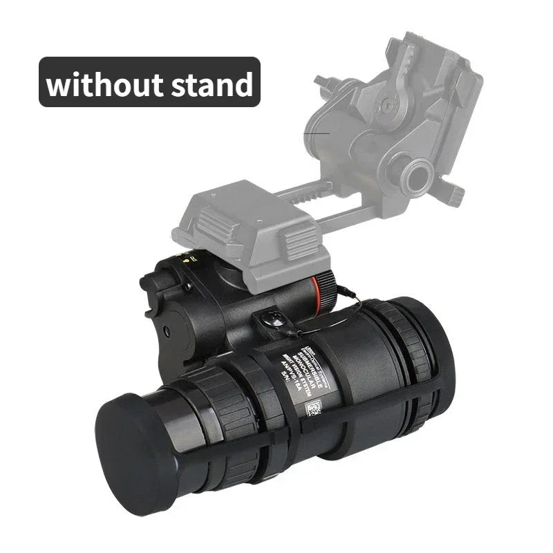 PVS-18 Hunting Monocular NVG Scope HD 1X Infrared Digital Camping Device Head-Mounted Hunting Camera Infrared Night Vision without stand