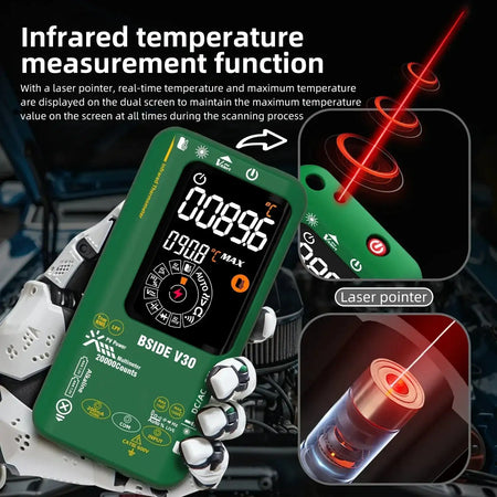 Bside V30 Digital Multimeter 20000 Counts Infrared Temp