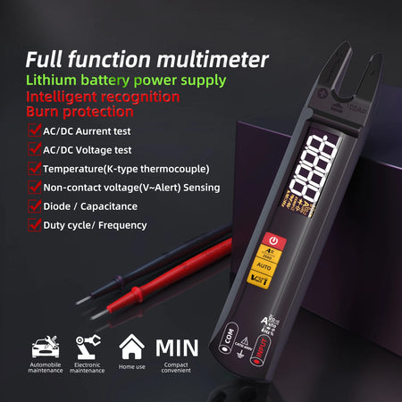 TK HOT Digital Clamp Multimeter &ndash; 6000 Counts Non Contact