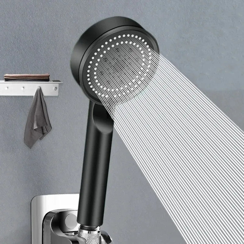 5 Tilstande Vandbesparende Bruserhoved Justerbar Højtryks Sprayer Bruser Vandmassage Bruserhoved Til Badeværelse