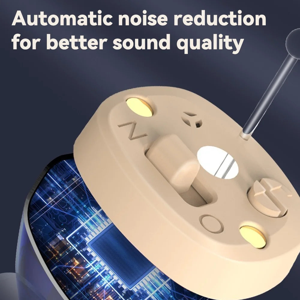 Mini Apparecchio Acustico Invisibile Amplificatore Audio Con - Foto 11