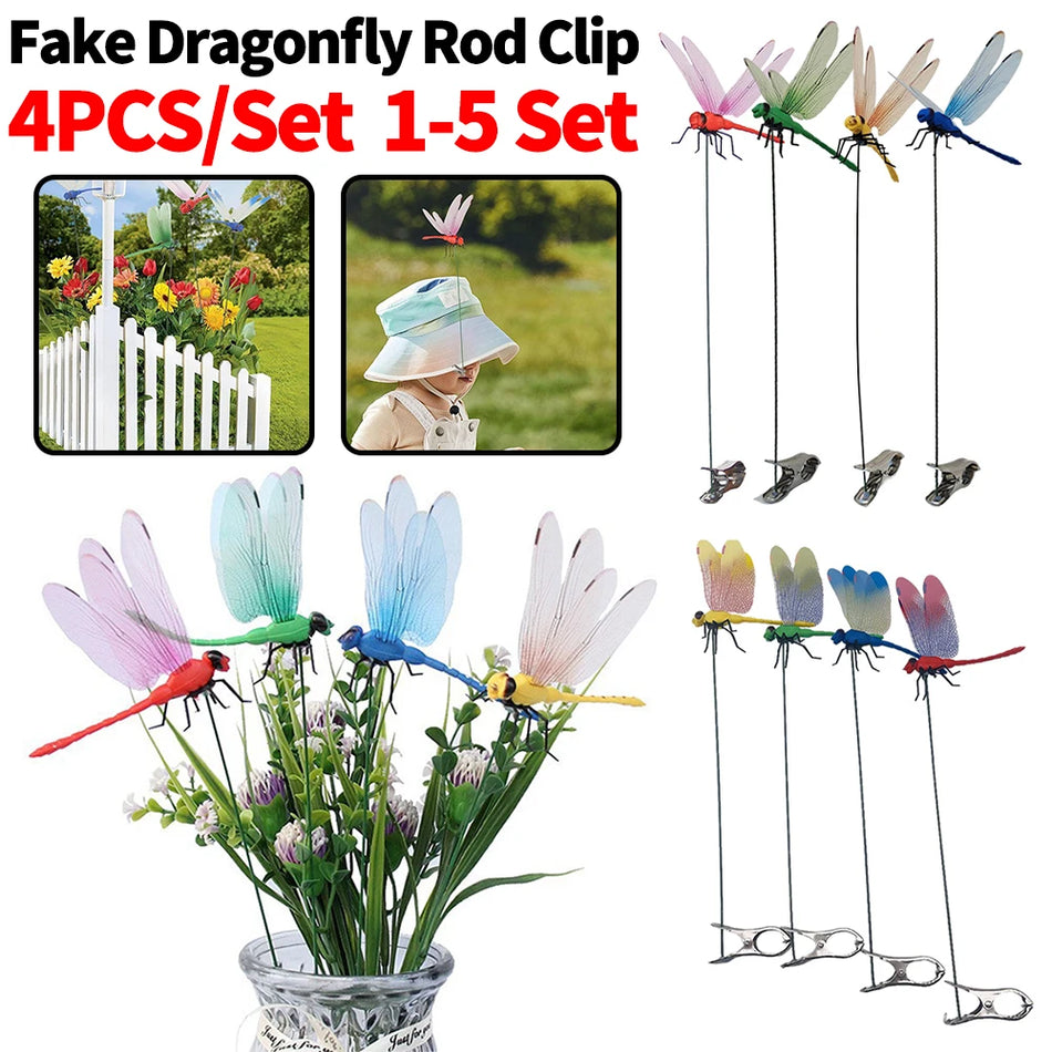 4 kom. set kopči zmajeva muha otporan na habanje za vrt dekoraciju