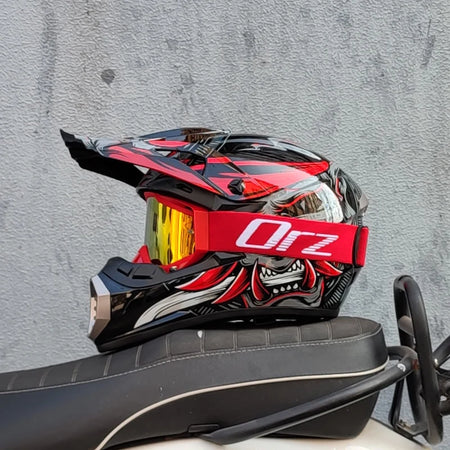 Offroad Motorcycle Helmet &ndash; Lightweight DOT Certified 8a / S