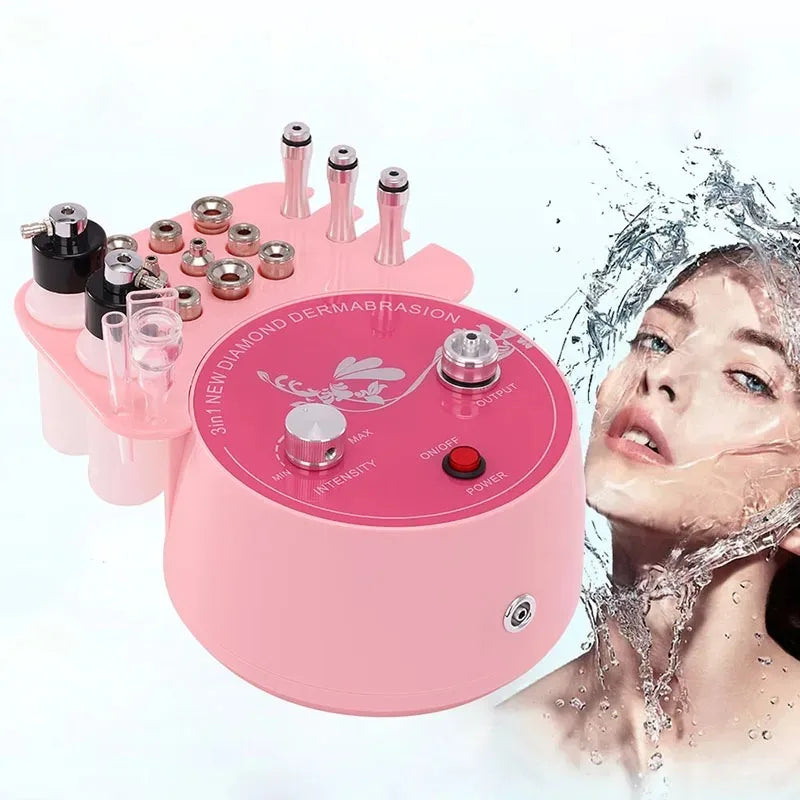Pink Diamond Dermabrasion Machine &ndash; Water Spray Exfoliation