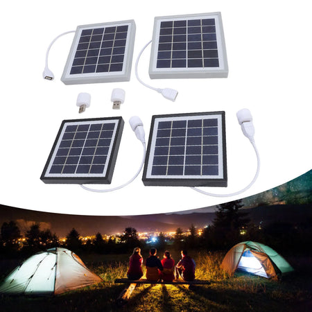 Monocrystalline Solar Panel 2 Pack - Portable USB Charging