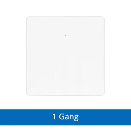 Zemismart Zigbee No Neutral Light Switch with Voice Control &ndash; 1/2/3 Gang 1-Gang