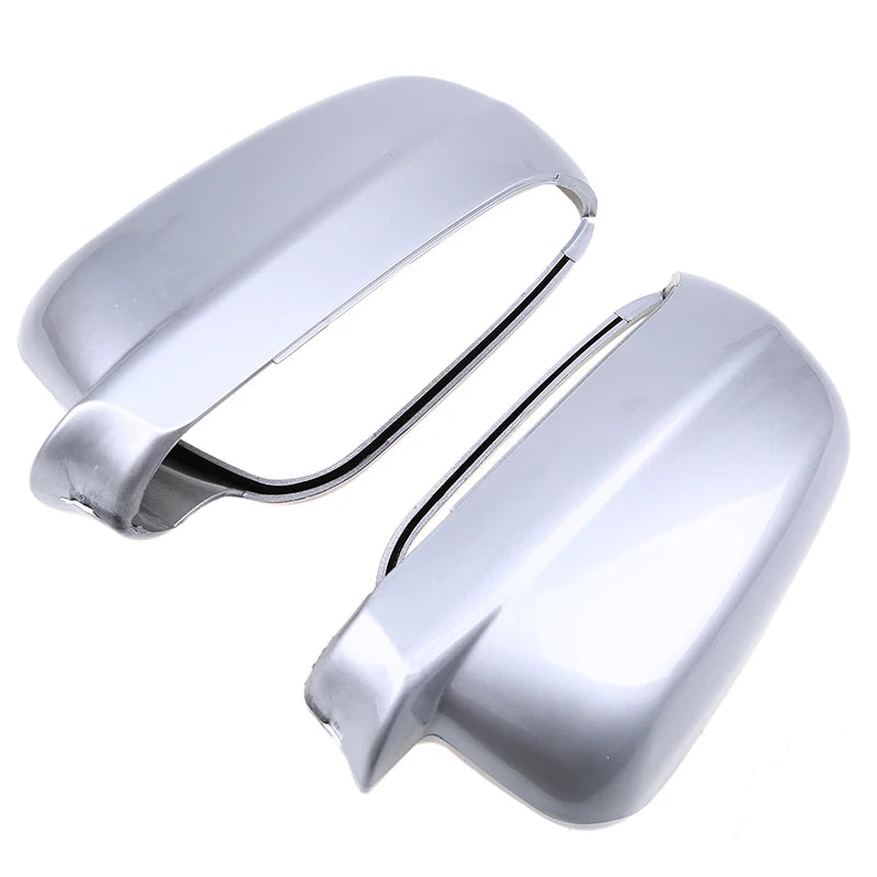 VW Golf R32 GTI Triušis 2004 Galinio Vaizdo Veidrodžių Dangteliai, Plastikiniai Sidabriniai