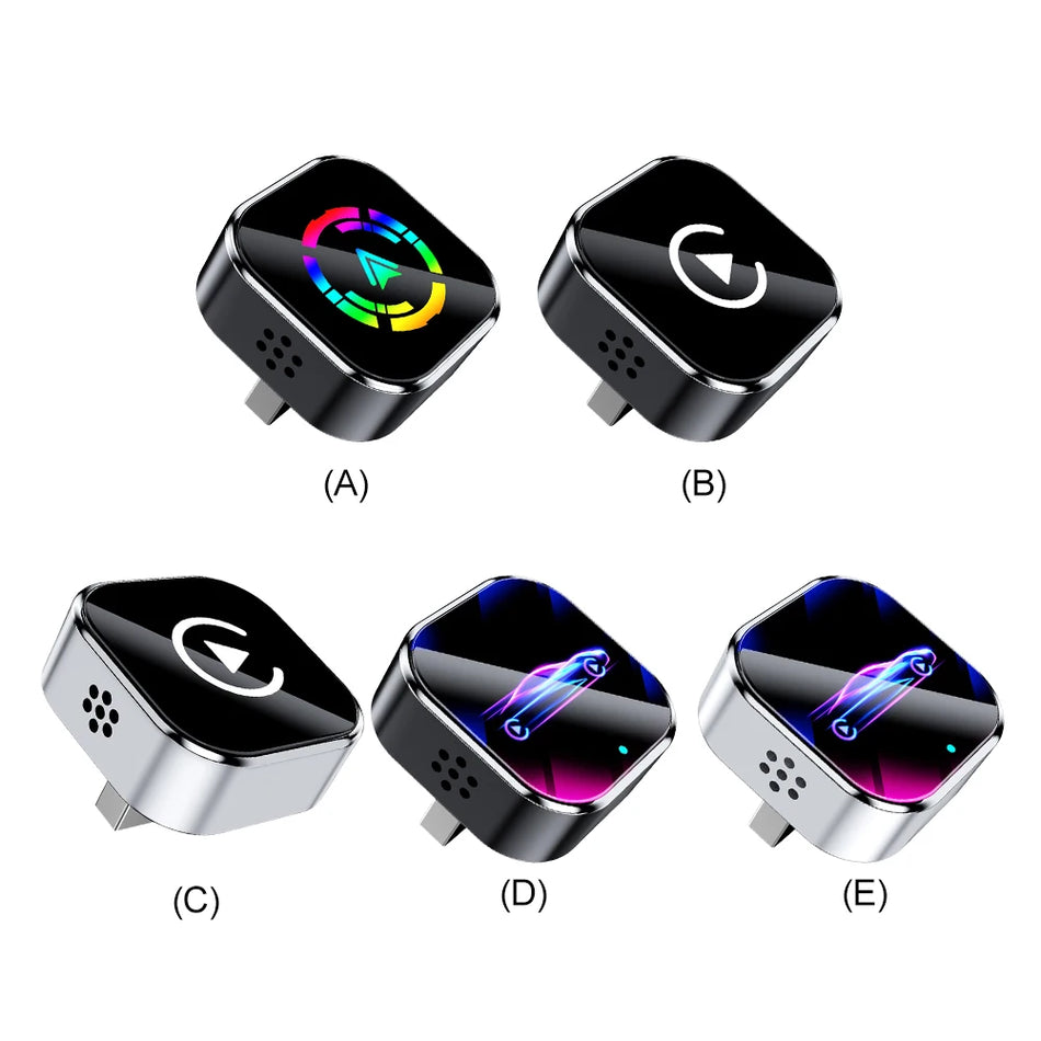 Bezdrôtový CarPlay Android Auto AI Box 2 v 1 Dongle