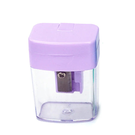 Macaron Colour Pencil Sharpener Set Purple