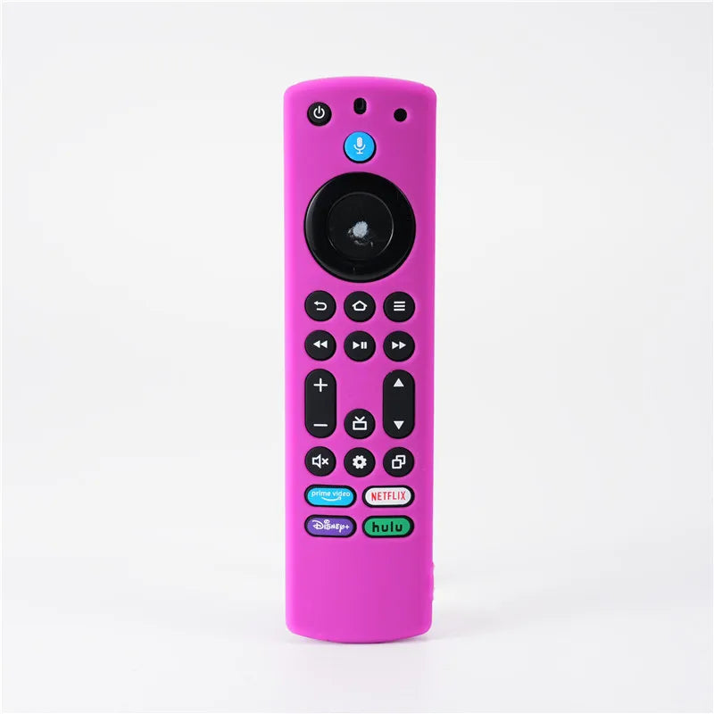 Silicone Remote Case For Fire TV 4K Max 2nd Gen &ndash; Shockproof Purple